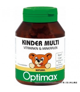 Optimax Children Multi Extra chewable tablets Natural flavor 100 pieces